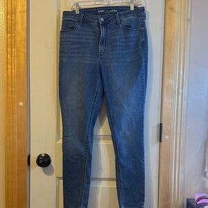 Old Navy High Rise Dark Blue Jeans
